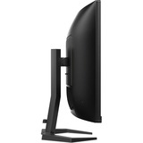 Philips 34E1C5600HE/00 34" Curved UltraWide monitor Zwart, HDMI, DisplayPort, 4x USB-A, USB-C