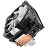 Sharkoon A40 RGB CPU-koeler Zwart, 4-pins PWM fan-connector