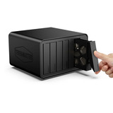 TerraMaster F6-424 Max nas Zwart, 2x 10GbE, USB, HDMI