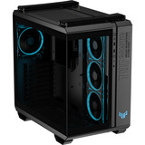 ASUS TUF Gaming GT502 Horizon ARGB midi tower behuizing Zwart | 3x USB-A | 1x USB-C | Tempered Glass