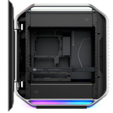Cooler Master COSMOS ALPHA big tower behuizing Zwart/zilver | 4x USB-A | 2x USB-C | RGB | Tempered Glass