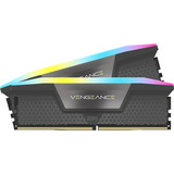 Corsair Vengeance RGB 64 GB DDR5-5600 (2x 32 GB) werkgeheugen Grijs, CMH64GX5M2D5600Z40, UDIMM, XMP, EXPO