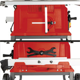 EINHELL Formaatcirkelzaag TE-CC 250 UF tafelcirkelzaag Rood