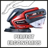 EINHELL TE-OS 18/150 Li Solo multischuurmachine Rood/zwart, Accu niet inbegrepen