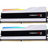 G.Skill Trident Z5 RGB 32 GB DDR5-6400 (2x 16 GB) werkgeheugen Wit, F5-6400J3039G16GX2-TZ5RW, XMP 3.0
