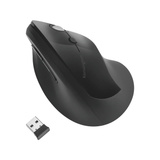 Kensington Pro Fit Ergo verticale draadloze muis Zwart, 800 - 1600 Dpi