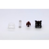Keychron Gateron Optical V2 - Red keyboard switches Rood/transparant, 110 stuks