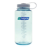 Nalgene Wide Mouth Sustain Water Bottle, 1 Liter drinkfles Lichtblauw