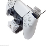 PowerA Dubbel laadstation voor DualSense draadloze controllers Wit/zwart
