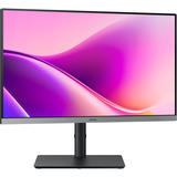 SAMSUNG Essential S24F430UAU 24" monitor Zwart, 100 Hz, HDMI, Display Port, LAN, USB-C