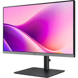 SAMSUNG Essential S24F430UAU 24" monitor Zwart, 100 Hz, HDMI, Display Port, LAN, USB-C