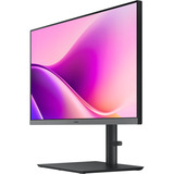 SAMSUNG Essential S24F430UAU 24" monitor Zwart, 100 Hz, HDMI, Display Port, LAN, USB-C