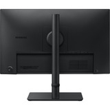 SAMSUNG Essential S24F430UAU 24" monitor Zwart, 100 Hz, HDMI, Display Port, LAN, USB-C
