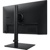 SAMSUNG Essential S24F430UAU 24" monitor Zwart, 100 Hz, HDMI, Display Port, LAN, USB-C