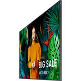 Samsung 85" Standalone UHD 4K Signage QMC 85" 4K Ultra HD Public Display Zwart