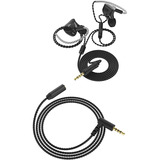 Sharkoon Stealthbite IEM in-ear oortjes Zwart, USB-A/C, 3,5 mm, Pc, Console, Mobile