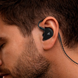Sharkoon Stealthbite IEM in-ear oortjes Zwart, USB-A/C, 3,5 mm, Pc, Console, Mobile