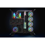 Thermaltake Riing Quad 14 RGB Radiator Fan TT Premium Edition Single Fan Pack case fan Zwart