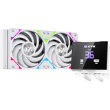 XYZ PC Gear Hydrotemp AIO 240 waterkoeling Wit, ARGB, PWM