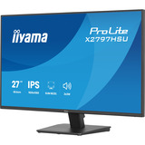 iiyama ProLite X2797HSU-B1 27" monitor Zwart, 120Hz, HDMI, DisplayPort, USB-C, Audio