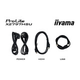 iiyama ProLite X2797HSU-B1 27" monitor Zwart, 120Hz, HDMI, DisplayPort, USB-C, Audio