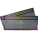 Corsair 64 GB DDR5-6000 Kit werkgeheugen Grijs, CMP64GX5M2B6000Z30, Dominator Titanium RGB, EXPO