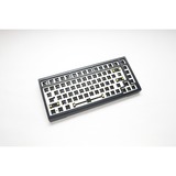 Ducky ProjectD Tinker 75 met QMK/VIA RGB mechanisch toetsenbord Zwart, US lay-out (QWERTY), 75%, Barebone. RGB leds, Hot-swappable, Gasket mount