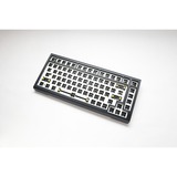 Ducky ProjectD Tinker 75 met QMK/VIA RGB mechanisch toetsenbord Zwart, US lay-out (QWERTY), 75%, Barebone. RGB leds, Hot-swappable, Gasket mount
