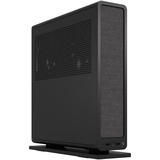 Fractal Design Ridge Black mini tower behuizing Zwart | 2x USB-A | 1x USB-C