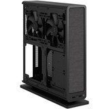 Fractal Design Ridge Black mini tower behuizing Zwart | 2x USB-A | 1x USB-C