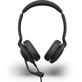 Jabra Evolve2 30 SE, MS on-ear headset Zwart, USB-C, USB-A, Stereo