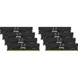 Kingston FURY 256 GB DDR5-5600 Octo-Kit werkgeheugen Zwart, KF556R36RBK8-256, Renegade PRO, XMP