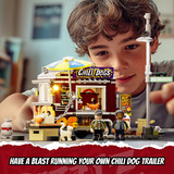 Lumibricks Street Fusion - Chili Dog Trailer Constructiespeelgoed F9046