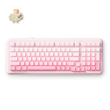 MCHOSE K99 V2 Wireless Gasket Mount Mechanical Keyboard Lichtroze, US lay-out (QWERTY), Kailh Box Icy Creamsicle, 99%, RGB, PBT Keycaps, Hot-Swap, 2.4 GHz | Bluetooth | USB-C