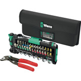 Wera Tool-Check Combi 1, 40‑delig bitset Zwart/groen