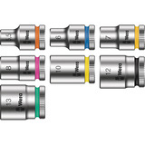Wera Tool-Check Combi 1, 40‑delig bitset Zwart/groen