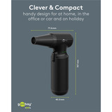 goobay Air Duster Advanced blazer Zwart