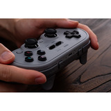8BitDo Pro 3 Bluetooth Gamepad Grijs/zwart, Switch 1 & 2, PC, Android, 2.4 GHz / Bluetooth / USB