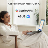 ASUS Zenbook S 16 UM5606GA-SS188W 16"  Copilot+ laptop Grijs | Ryzen AI 9 465 | Radeon 880M | 32 GB | 1 TB SDD