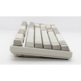 Ducky Origin Vintage mechanisch toetsenbord Grijs, US lay-out (QWERTY), Cherry MX Silent Red, 100%, hot swap, PBT Double-Shot Keycaps