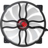RAIJINTEK ANEMI 20 RBW RGB case fan Zwart, 200 x 200 x 30 mm, PWM