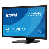 iiyama ProLite T2452MSC-B2 24" touchscreen monitor Zwart, HDMI, DisplayPort, USB, Audio, Touch, 120Hz 