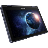 ASUS BR1204FGA-R90068XA 12.2"  2-in-1 laptop Zwart/grijs | N100 | UHD Graphics | 8 GB | 128 GB Flash | Touch