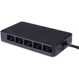 Alphacool Alpha Core 10x 4-Pin PWM Splitter SATA fancontroller Zwart