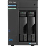Asustor Lockerstor 2 AS6702T nas Zwart, 2x LAN, HDMI, USB