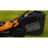 BLACK+DECKER BEMWP400 grasmaaier Oranje/zwart, 40cm, 1800W
