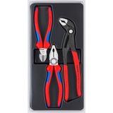 KNIPEX Tangen-set 00 20 09 V01 tangenset Blauw/zwart, 3-Delig