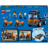 LEGO City - Transportwagen voor motoren Constructiespeelgoed 60491