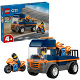 LEGO LEGOCity Motorcycle Transporter Constructiespeelgoed 