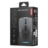 Lenovo M210 RGB-gamingmuis Zwart, 8000 DPI, RGB